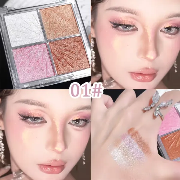 Versatile Shimmer Highlighter Set