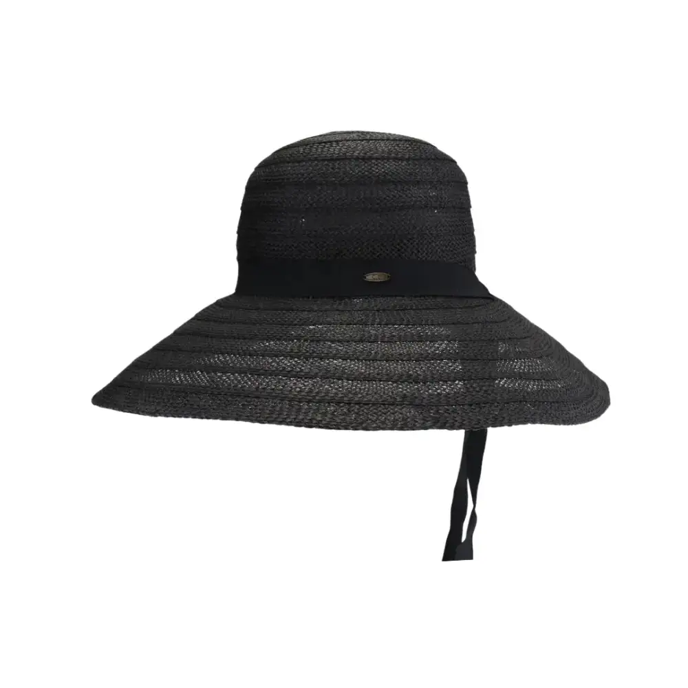 Straw Tie Band Beach Hat