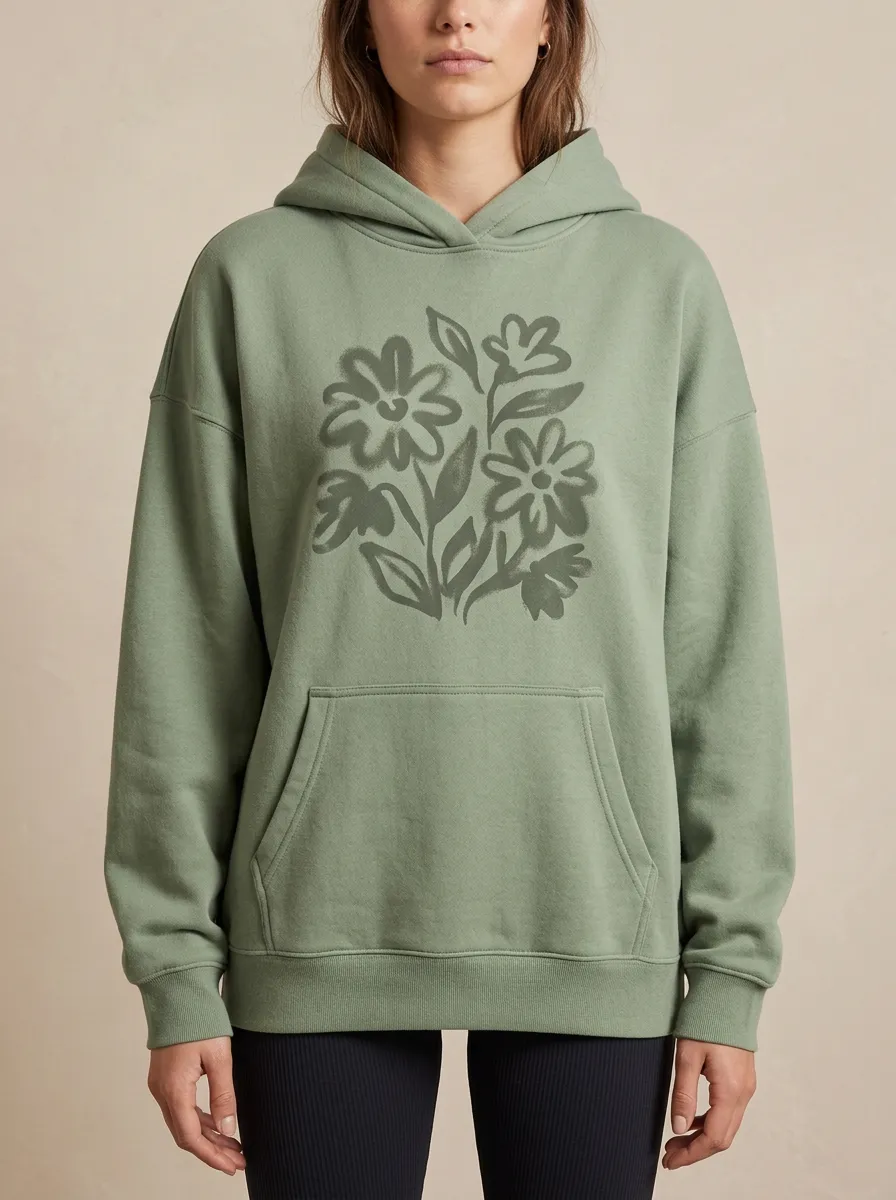 Floral Nature Hoodie