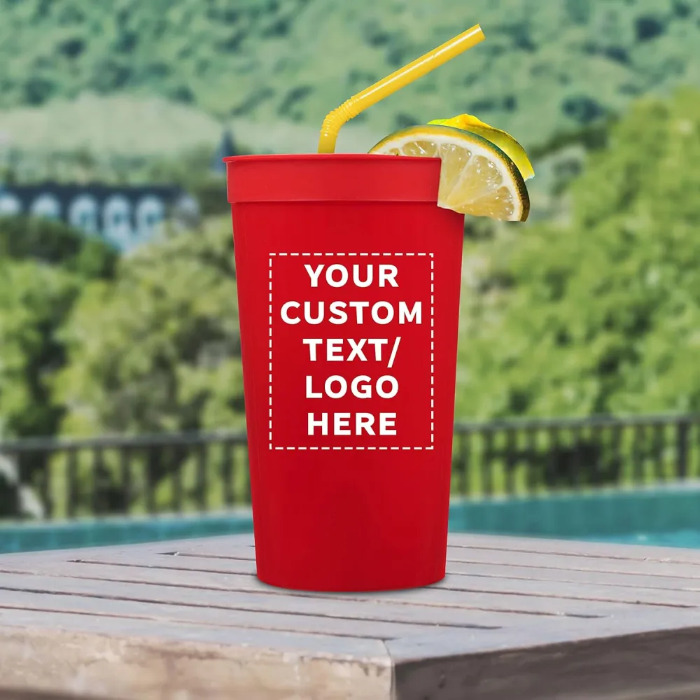 Custom Plastic Stadium Cups