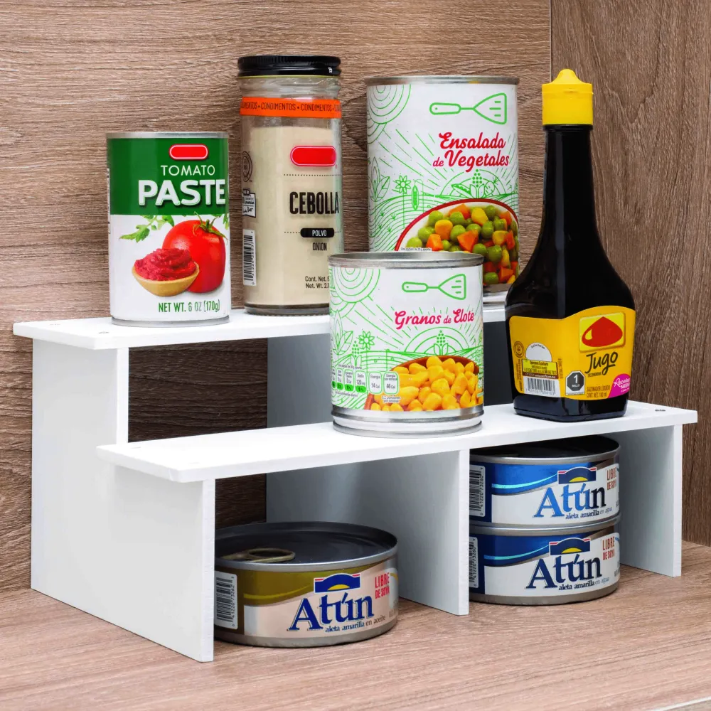 Tiered Cabinet Storage Shelf