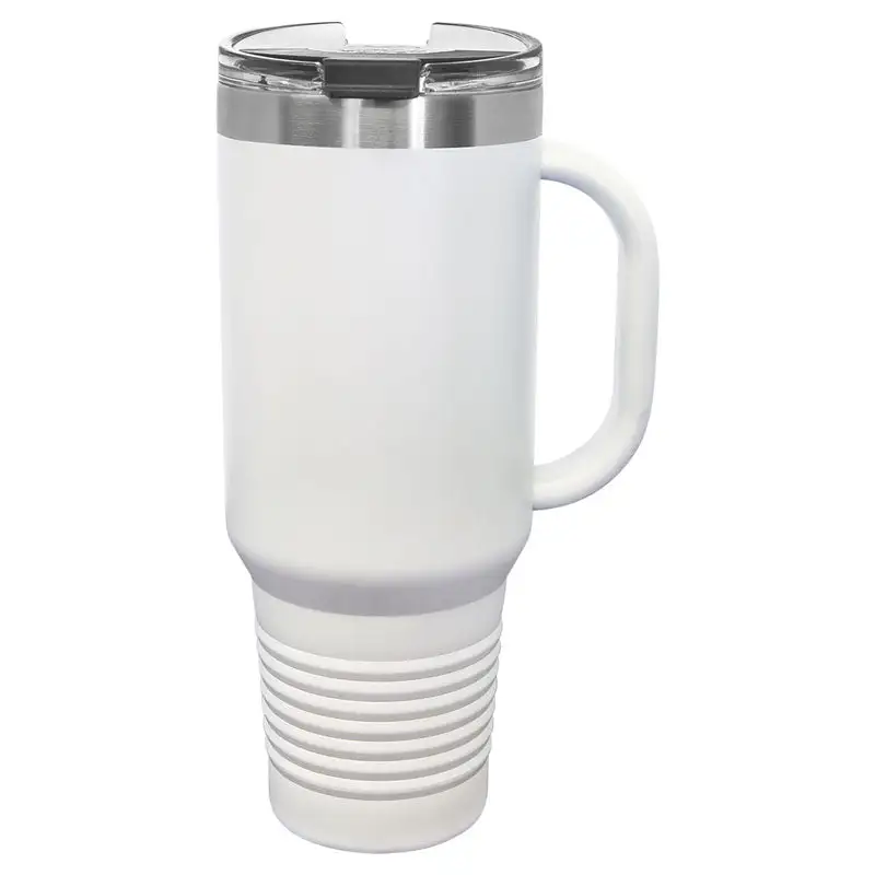 Travel Handled Straw Lid Travel Mug
