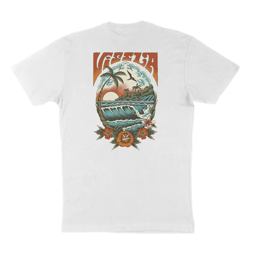 Tropical Wave Floral Graphic T-Shirt