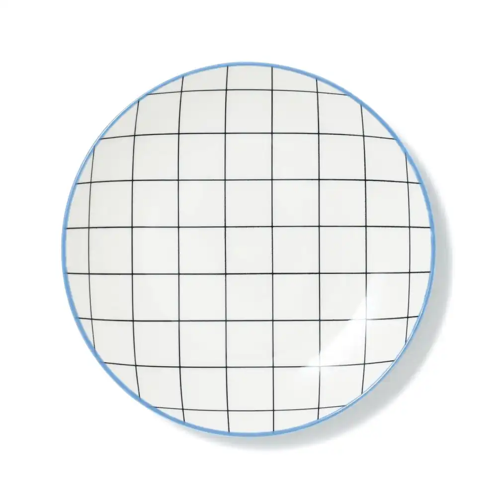 Plate Windowpane Serveware