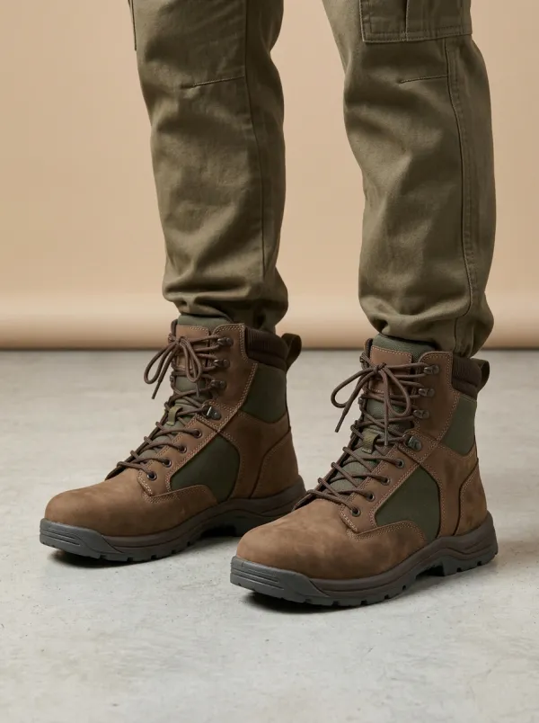 Unisex Everyday Outdoor Tactical Print Work Boots