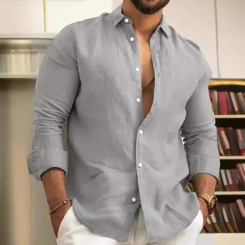 Men's Lightweight Linen Shirt