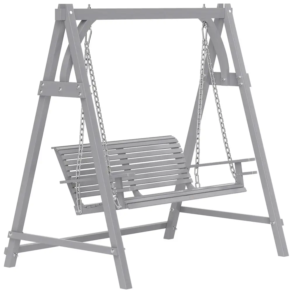 Wooden Garden Swing Seat