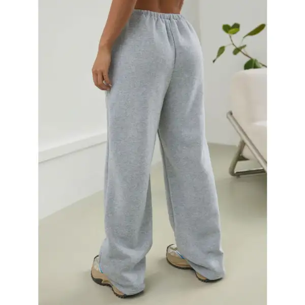 Drawstring Wide Leg Pants