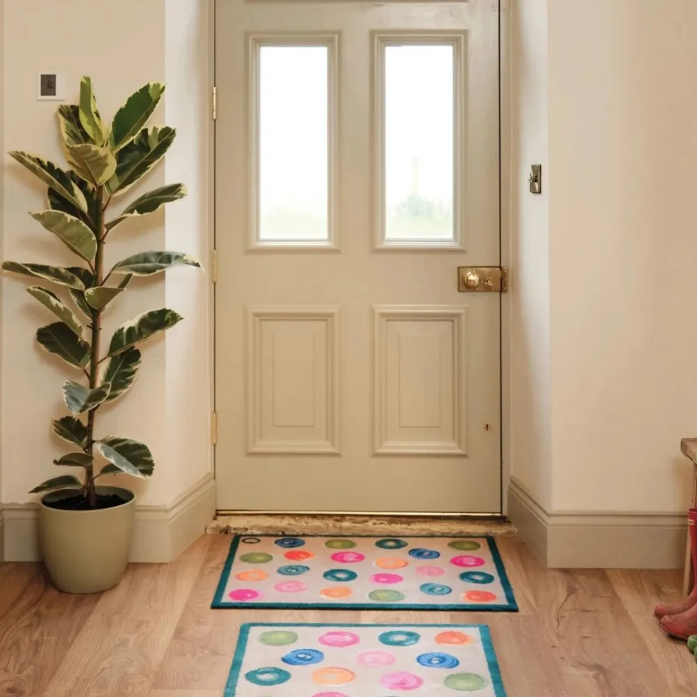 Painted Spots Door Mat