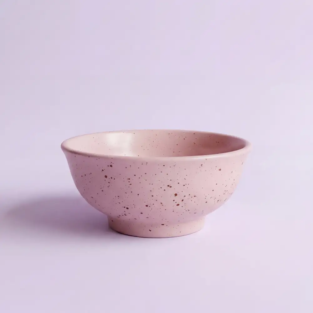 Clean Table Round Ceramic Dining Bowl