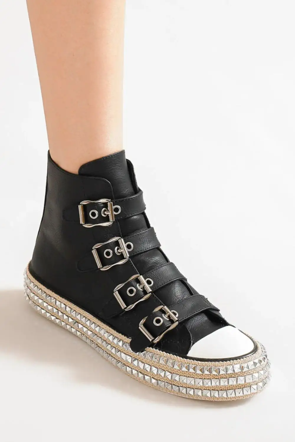 Everyday Platform Buckle Sneakers