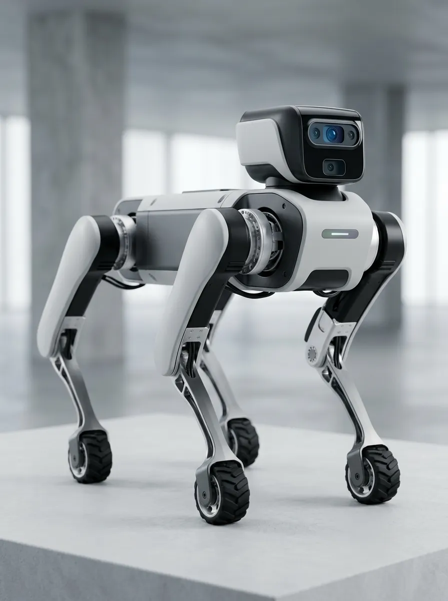Electronic Robot Dog for Robotics Demonstrations