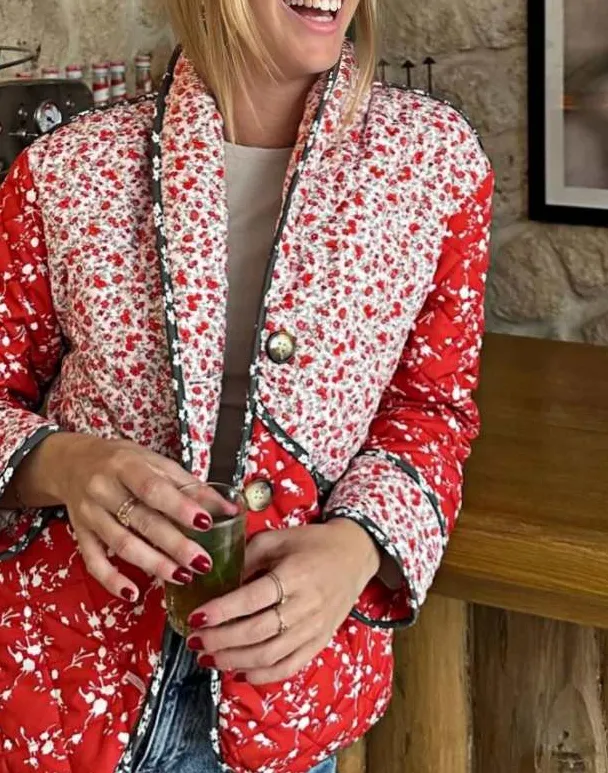 Printed Relaxed Chic Jacket