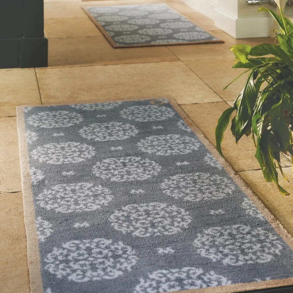 Horizontal Floral Runner Rug