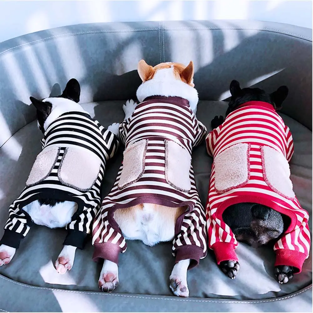 Winter Stripe Pajama Set