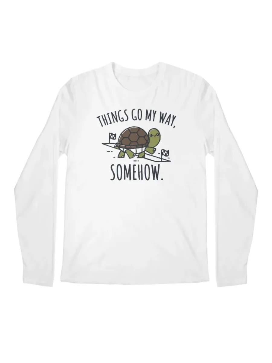 Cute Turtle Racer Graphic Tee