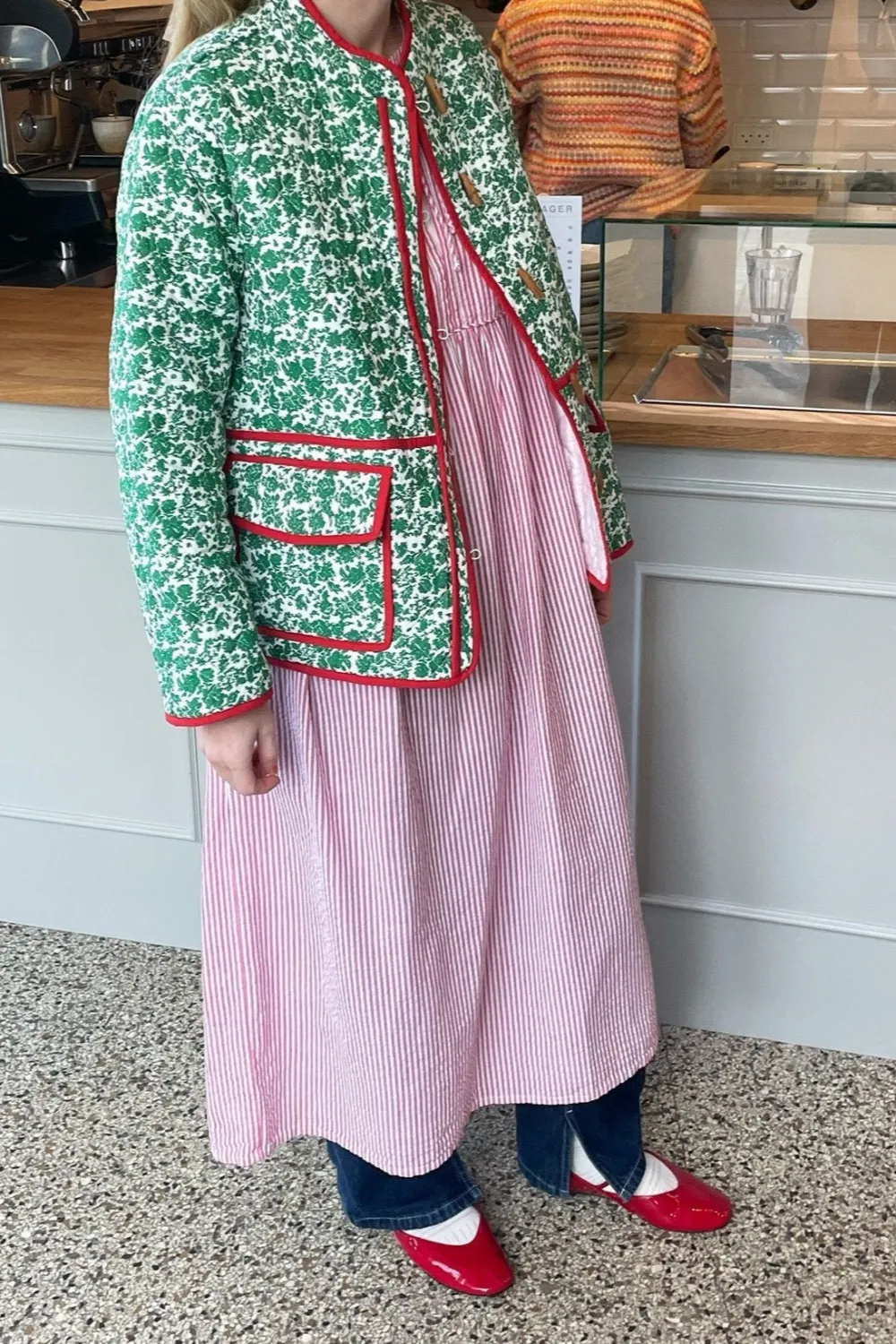 Patchwork Textured Jacket
