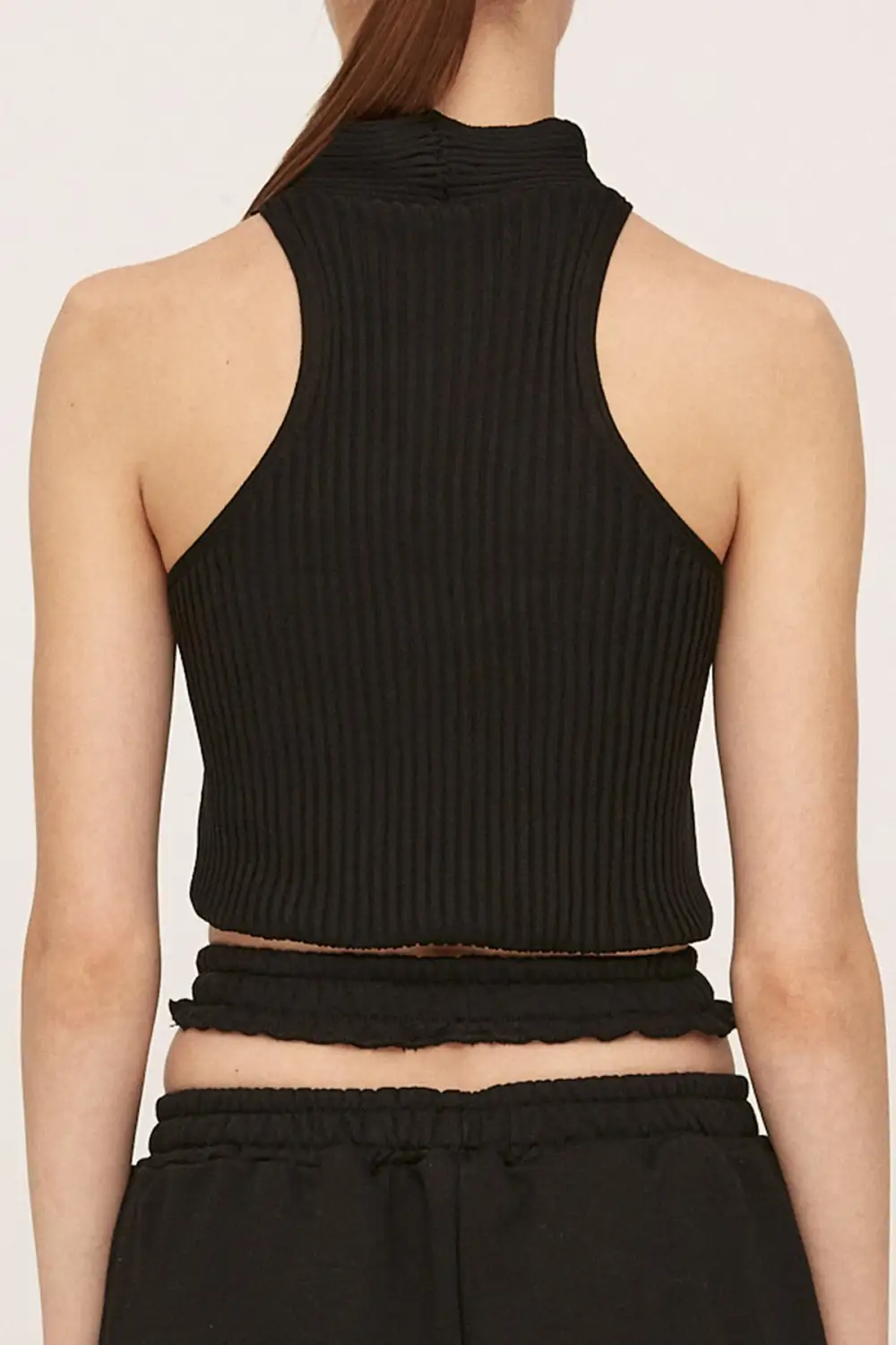 Twist Front Knitted Top