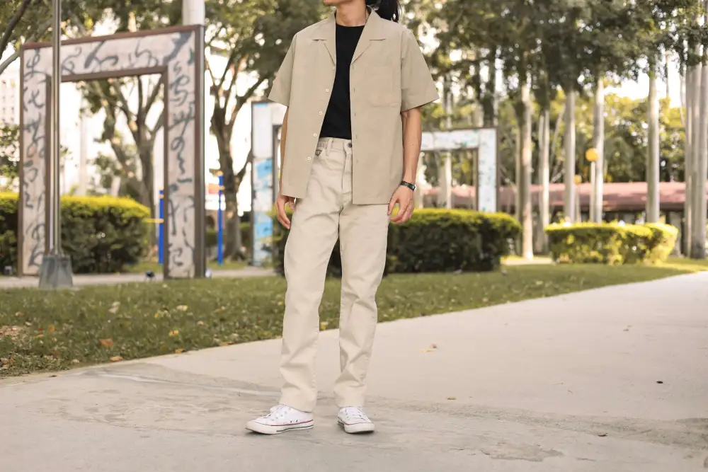 Streamlined Straight Men's Casual Jeans
