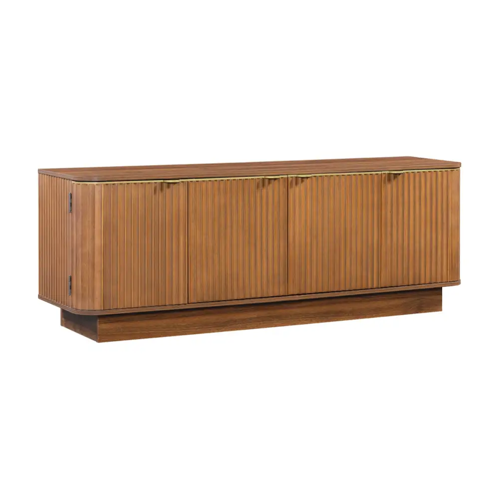 Geometric Storage Media Tv Stand
