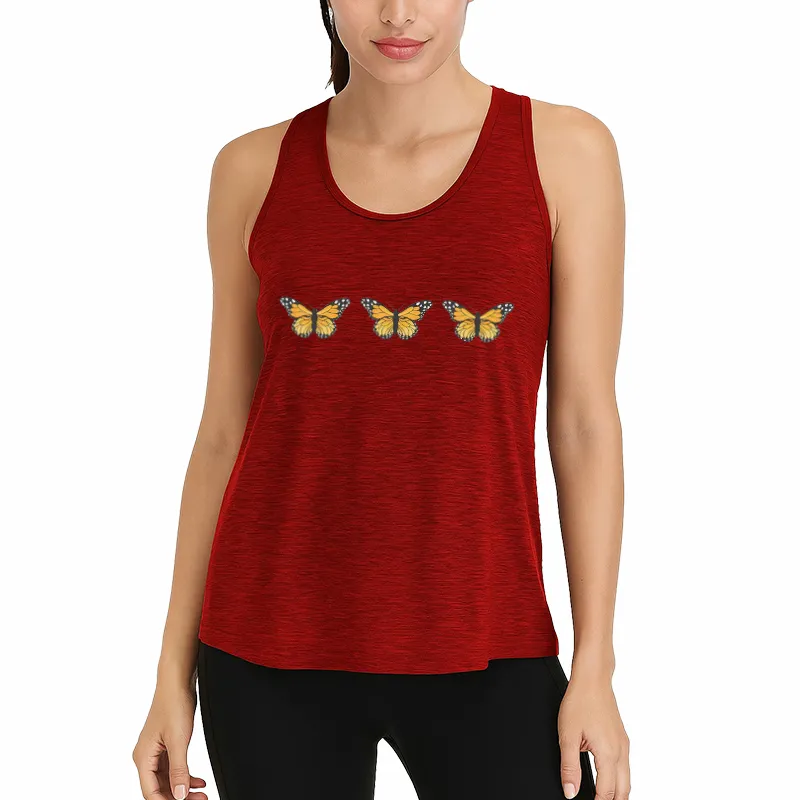 Monarch Butterfly Athletic Tank