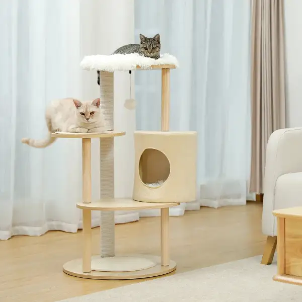 Cozy Feline Resting Structure Cat Tree