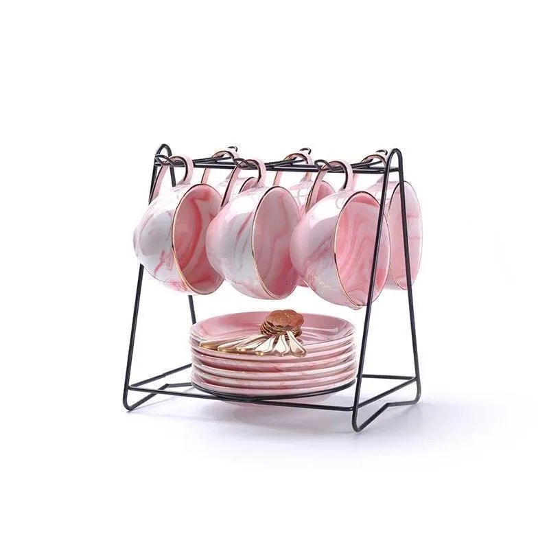 Porcelain Luxurious Tea Set Table