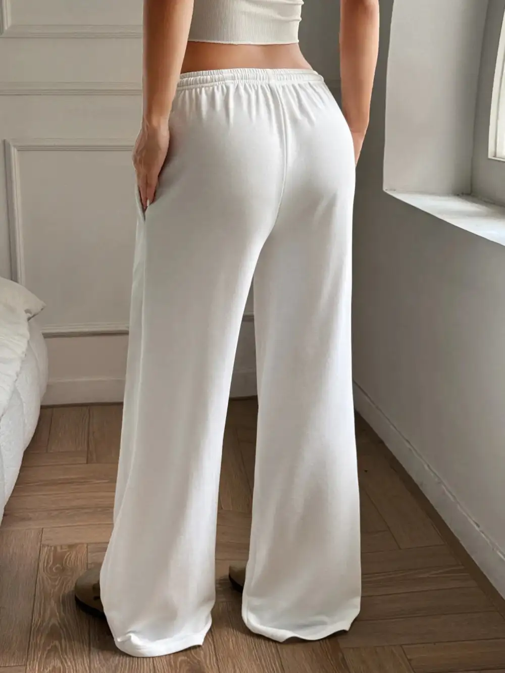 Wide Leg Versatile Trousers