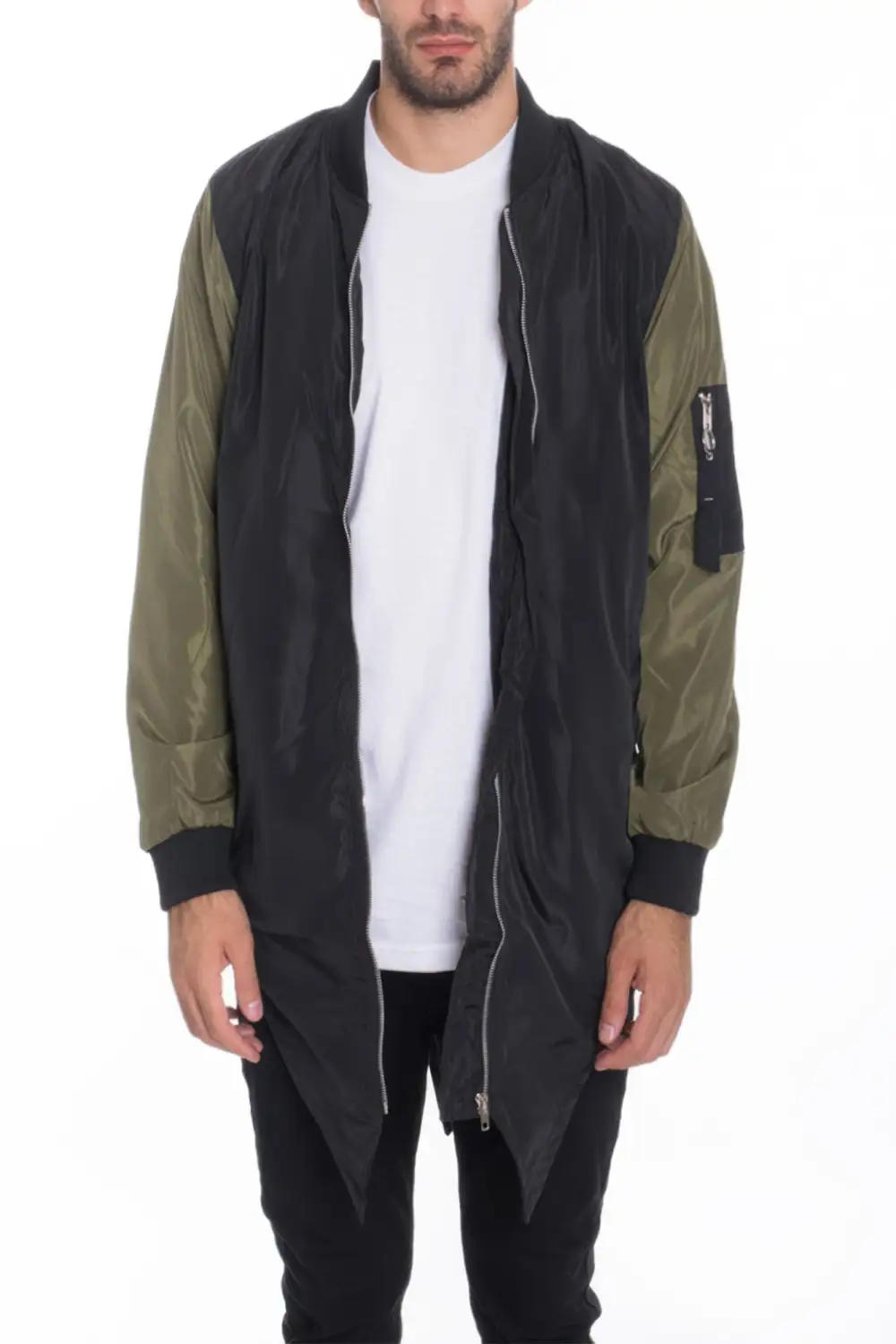 Casual Windbreaker Satin Jacket