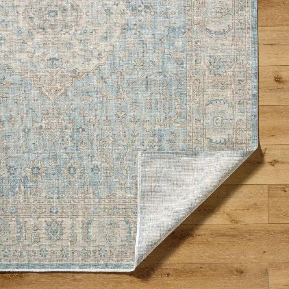 Wool Floral Print Table Runner