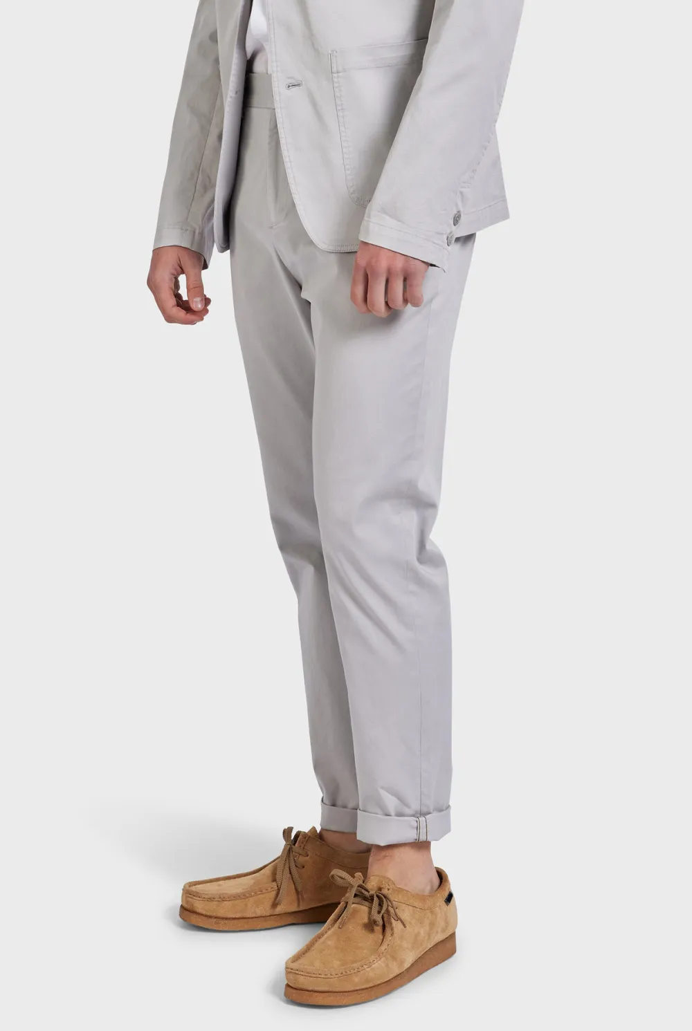 Slim Fit 5 Pocket Stretch Cotton Casual Pants