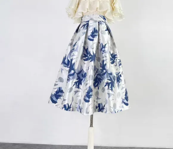 Easy Leisure Everyday Casual Embroidered Skirt