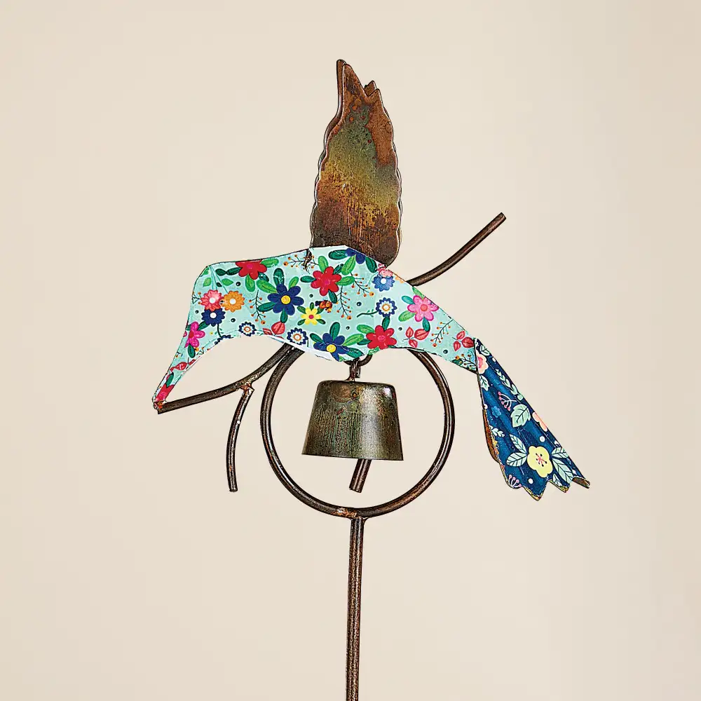 Classic Hummingbird Decorative Garden Stake