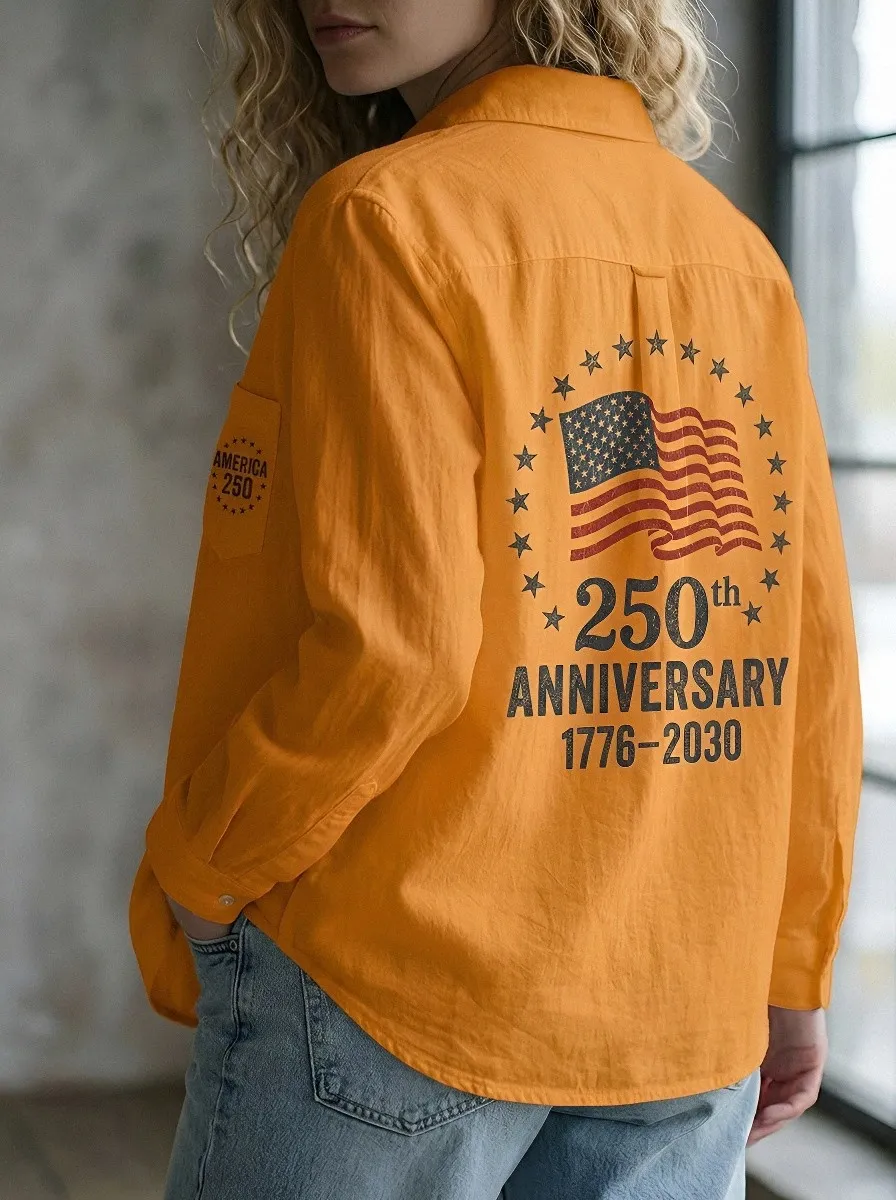 Usa Th Anniversary Casual Shirt Casual