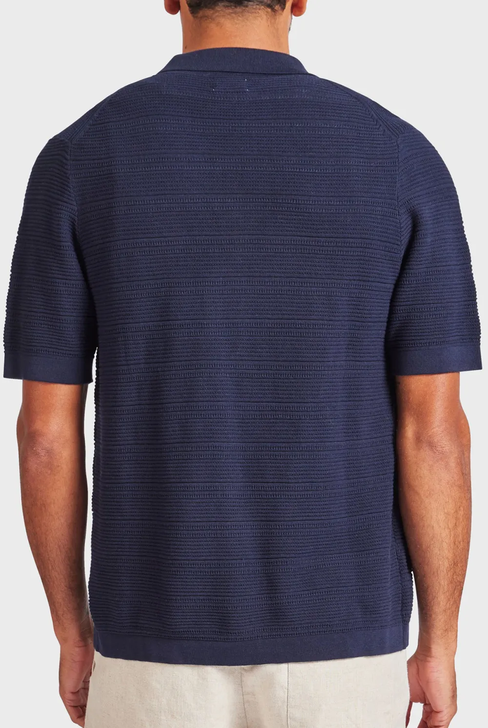 Relaxed Fit Cuban Collar Short Sleeve Shirt