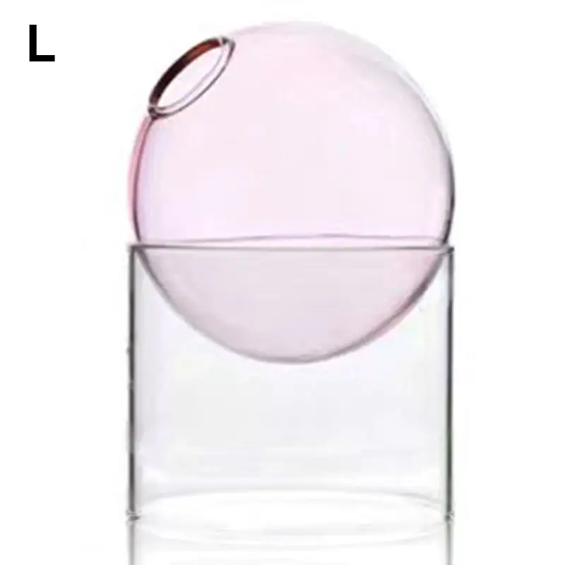 Glass Floral Artificial Decorative Table Vase