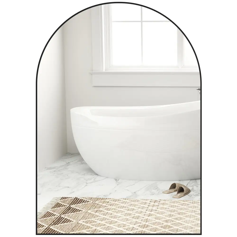 Arched Bathroom Wall Mirror