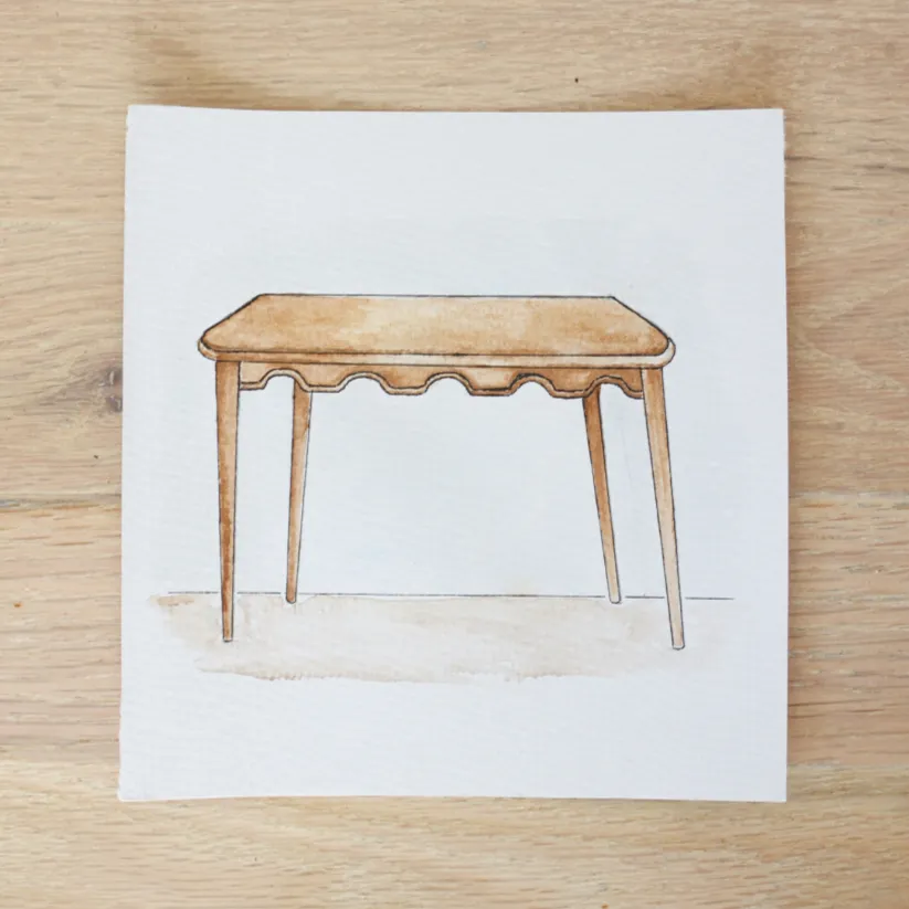 Refined Console Table