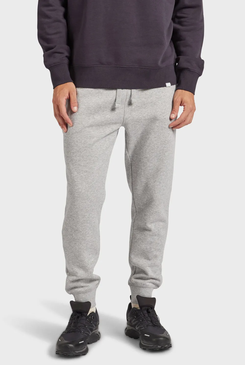 Soft Knit Elastic Waist Casual Sweatpants