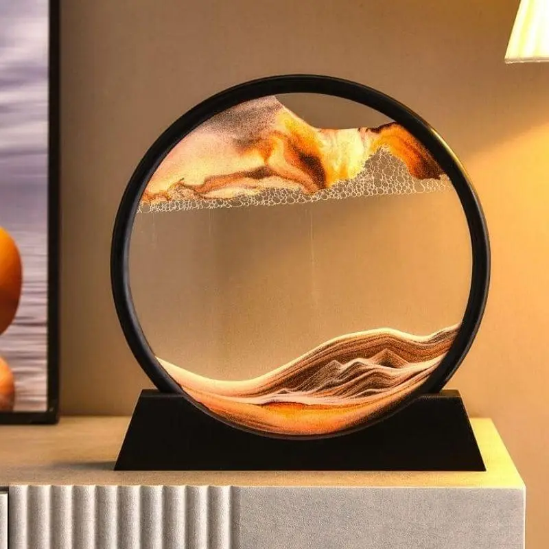 Rotating Sand Art Display