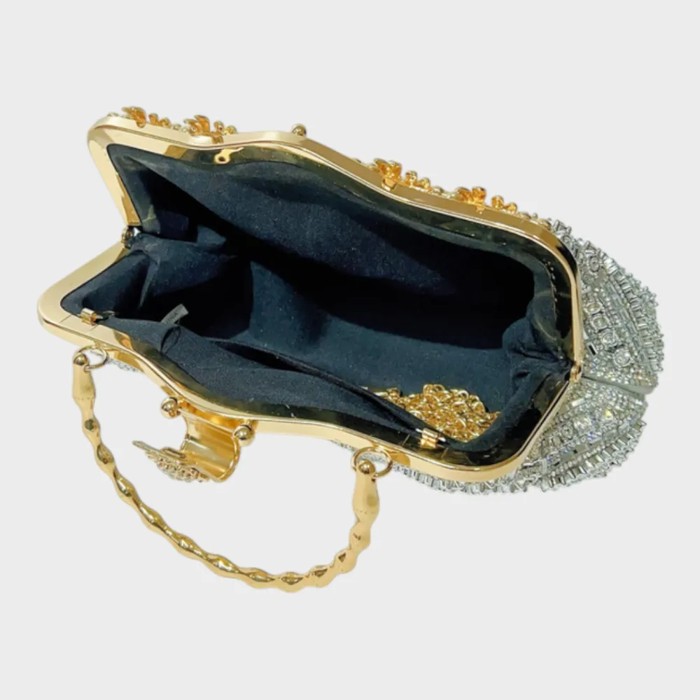 Pebbled Nylon Handbag