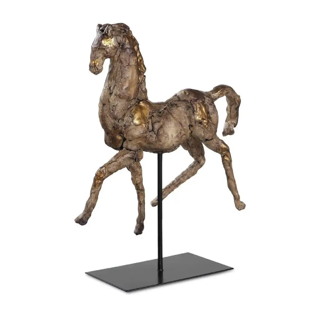 Aged Horse Sculpture