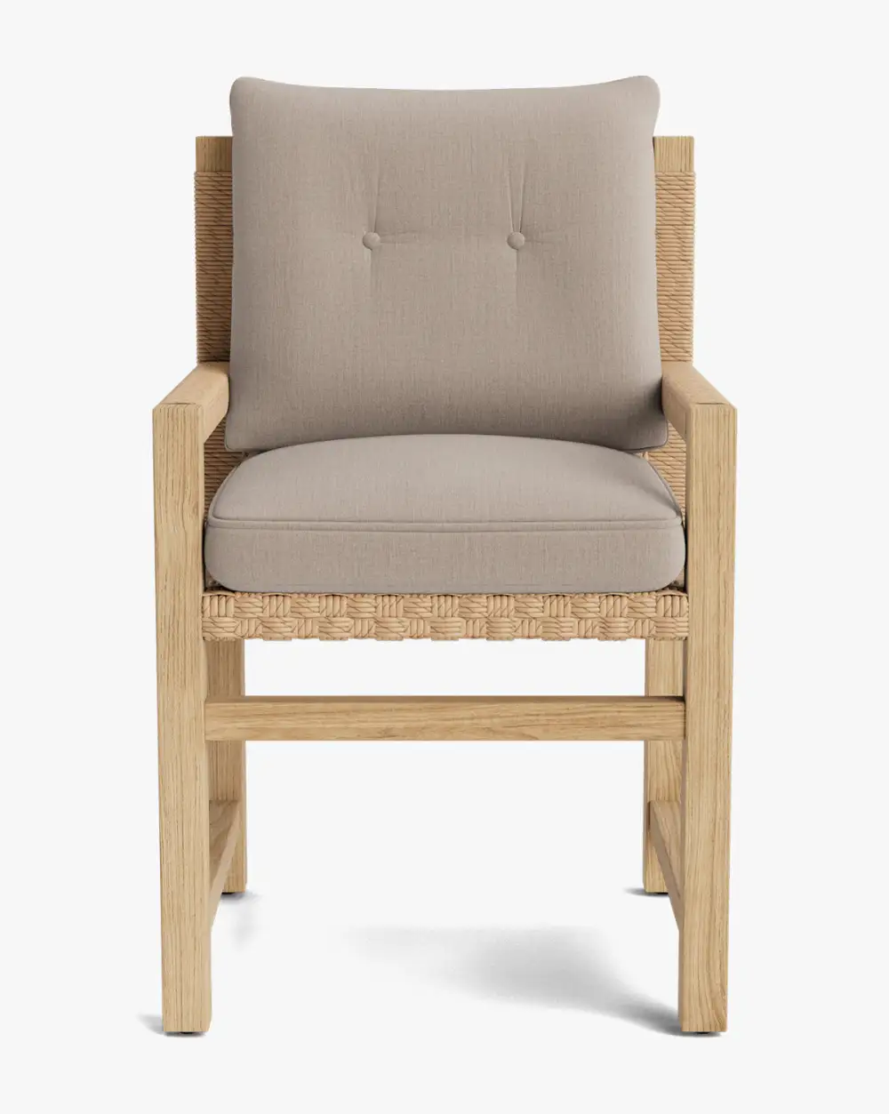 Traditional Teak Dining Chair