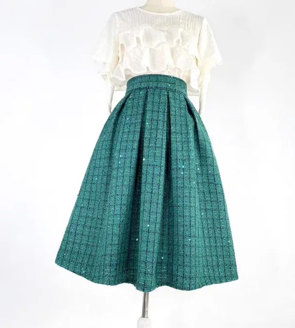 Cozy Simple High Waist Skirt