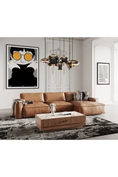 Sectional Leather Sectional Sofa