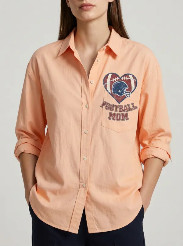 Football Graphic Casual Shirt