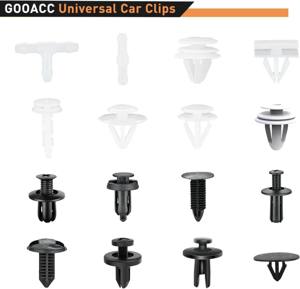 Automotive Push Retainer Fastener Assortment