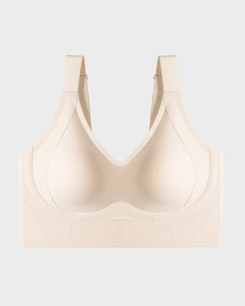 Seamless Wireless Support Bra