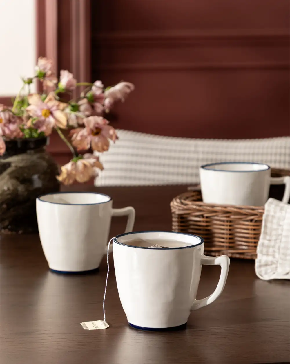 Hand-Painted Mug Set