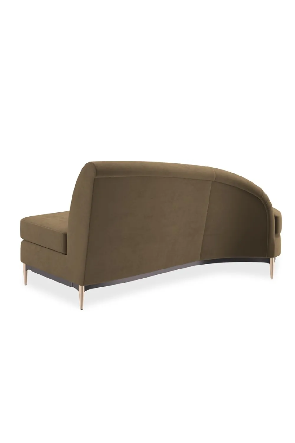 Contemporary Sectional Velvet Sectional Sofa